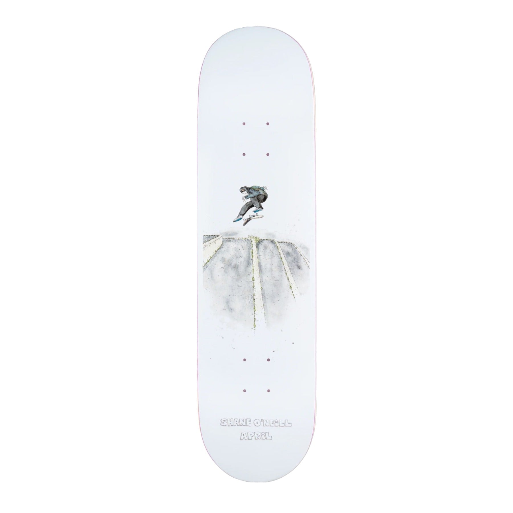 April Shane O'Neill Wallenberg Skateboard Deck - 8.125