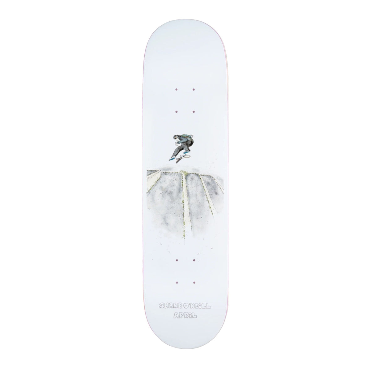 April Shane O'Neill Wallenberg Skateboard Deck - 8.125