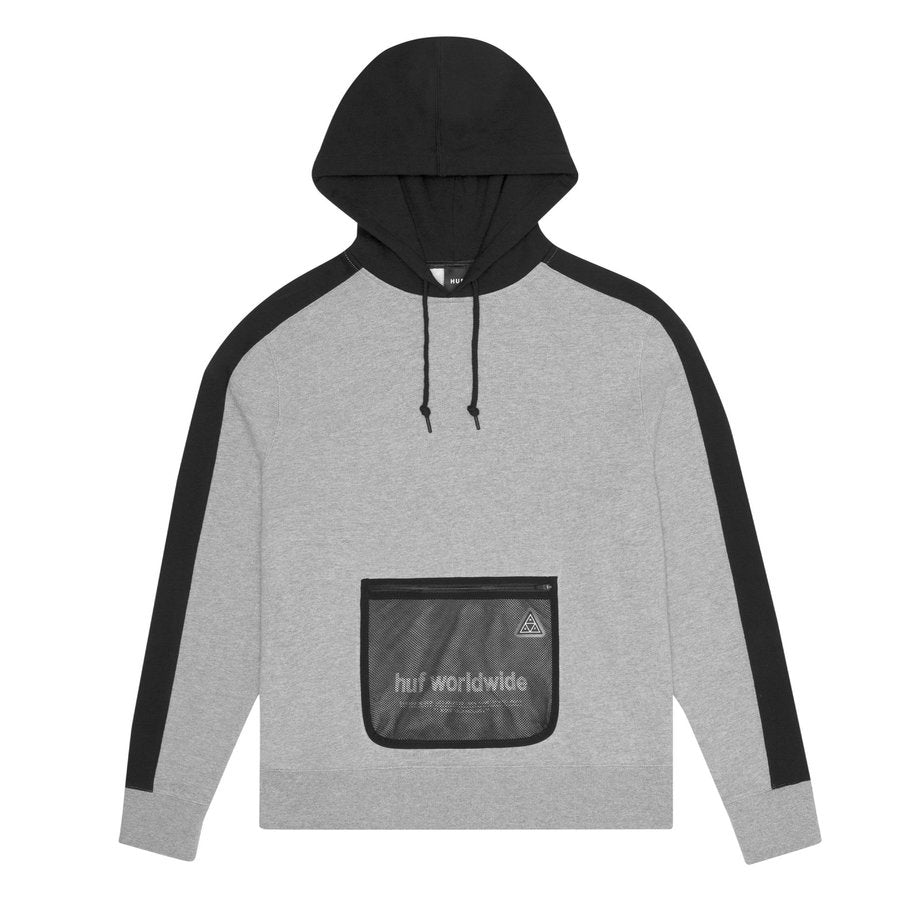 HUF Expo Pullover Hoodie Grey Icon Boardshop