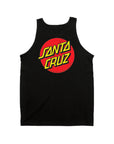 Santa Cruz Classic Dot Tank - Black