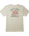 Salty Crew Lobster Pot Tee - Bone