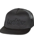 Cookies Original Mint Trucker Tonal Snapback - Black