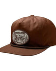 Brixton Bass Brains Swim HP Snapback - Brown