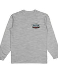 Brixton Regal L/S Standard Tee - Heather Grey/Navy