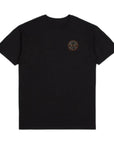 Brixton Crest II S/S Standard Tee - Black/Persimmon Orange