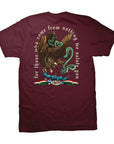 DGK Guerrero S/S Tee - Burgundy