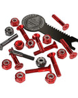 Independent Red/Black 1" Phillips Hardware w/ Tool