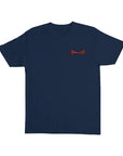 Independent Buzzsaw S/S T-Shirt - Navy