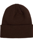 Santa Cruz Classic Dot Beanie - Dark Brown