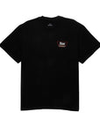 Brixton Linwood Standard Tee - Black/Casa Red