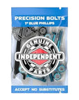 Independent Blue/Black 1" Phillips Hardware w/ Tool