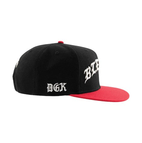 DGK Guerrero Snapback - Black/Red