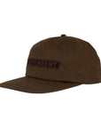 Independent Bar Logo Snapback - Dark Chocolate