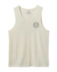 Brixton Crest Tank Top - Off White/Black