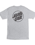 Santa Cruz Opus Dot S/S T-Shirt - Grey/Black