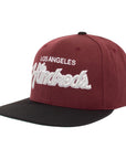The Hundreds Team 2 Snapback - Burgundy