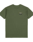 Brixton Linwood Standard Tee - Ivy Green/Brown