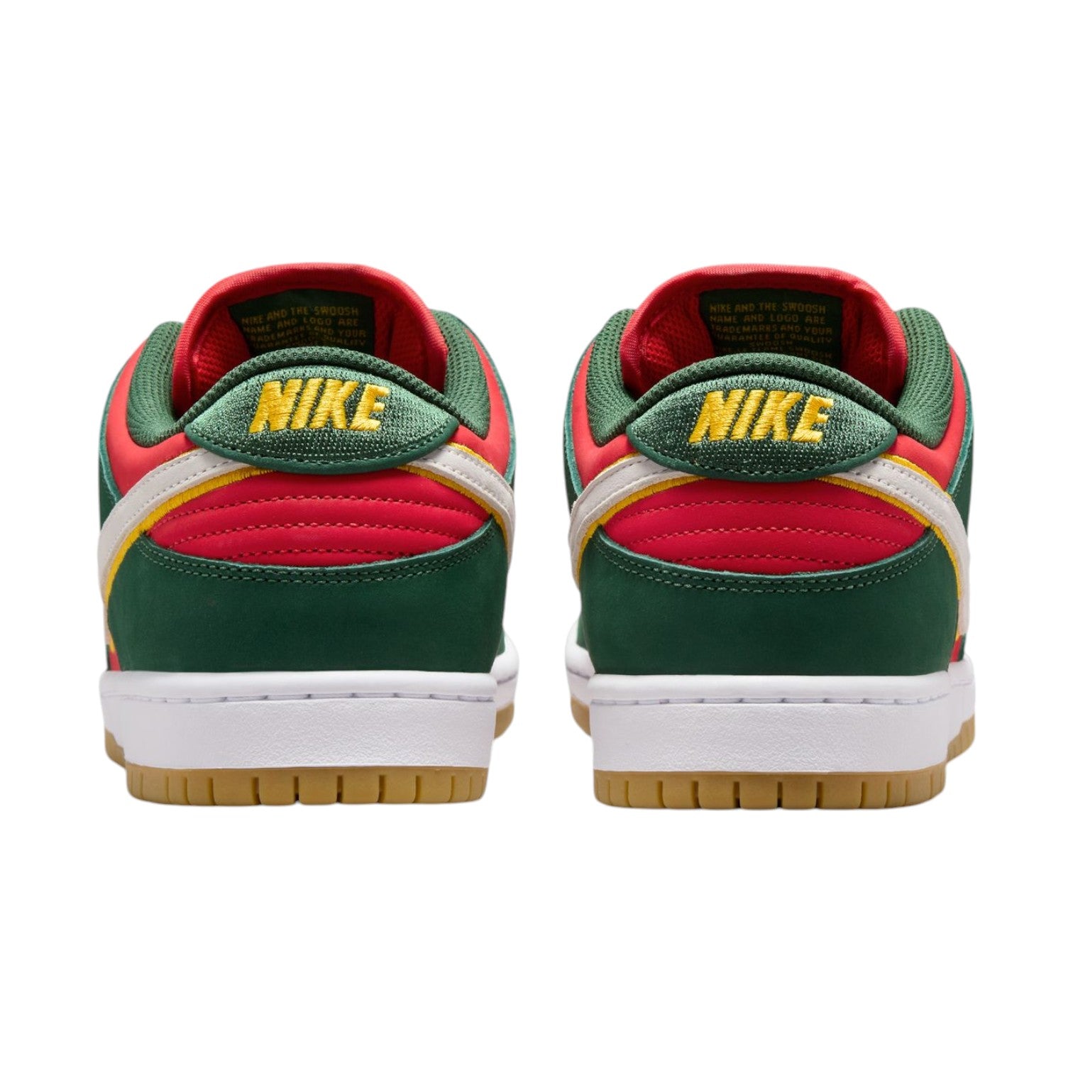 Nike SB Dunk Low Pro PRM Seattle Supersonic - Fir/White