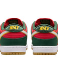 Nike SB Dunk Low Pro PRM Seattle Supersonic - Fir/White