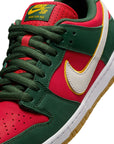 Nike SB Dunk Low Pro PRM Seattle Supersonic - Fir/White