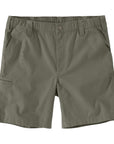 Carhartt Rugged Flex Relaxed Fit Canvas Work Short - Dusty Olive