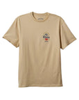 Brixton Coors 150 Arch S/S Standard T-Shirt  - Cream