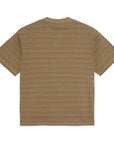 Polar Stripe Surf Tee - Camel