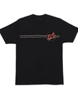 Santa Cruz Godzilla Destroyer Stripes S/S T-Shirt - Black