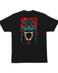 Santa Cruz Godzilla Destroyer Stripes S/S T-Shirt - Black