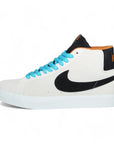 Nike SB Blazer Mid Electric Shoes - Phantom/Black