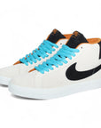 Nike SB Blazer Mid Electric Shoes - Phantom/Black