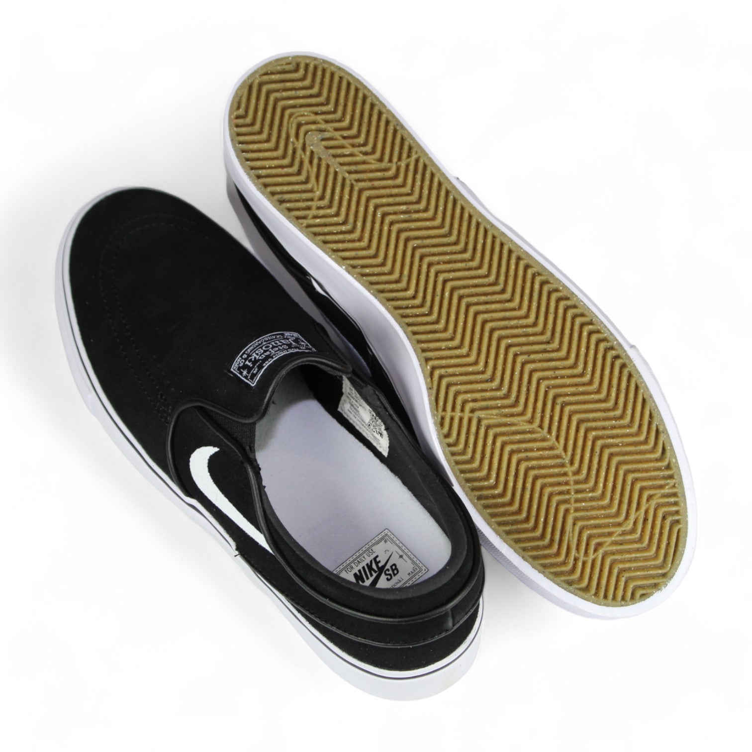 Nike SB Zoom Janoski+ Slip - Black/White