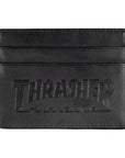 Thrasher Leather Card Wallet - Black