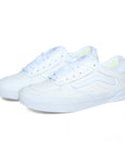 Vans Skate Rowley Shoes - White Leather