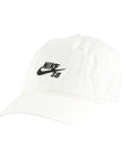 Nike SB Club Cap - White/Black