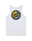 Santa Cruz Loud Ringed Dot Tank - White