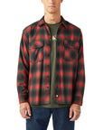 Dickies x Spitfire Flannel Shirt - Red Ochre