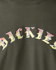 Dickies X Spitfire Long Sleeve T-Shirt - Olive Green