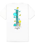 Icon x Gonz Skate Shop Day 2024 Deck Wall T-Shirt - White