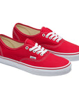 Vans Authentic Shoes- Red