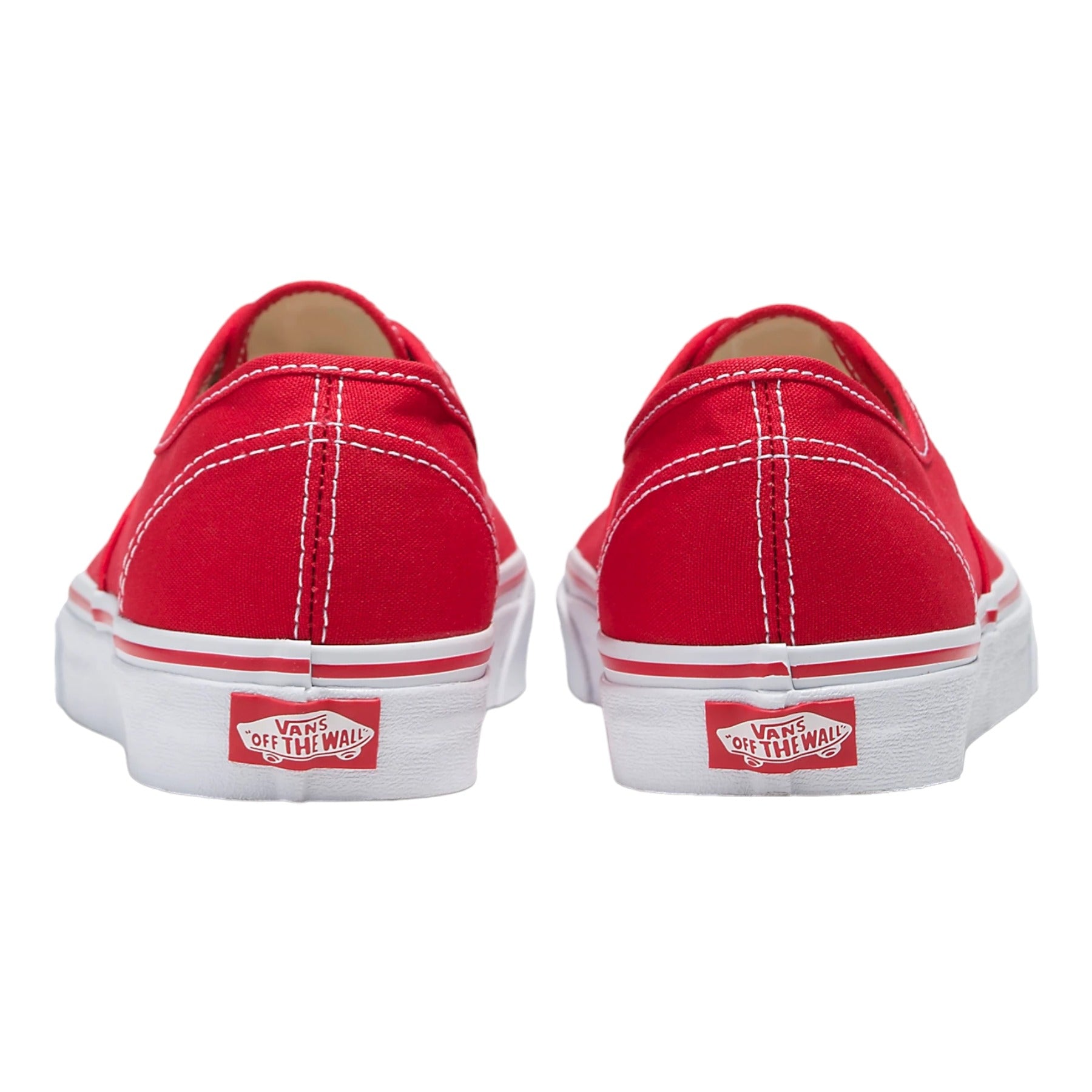 Vans Authentic Shoes- Red